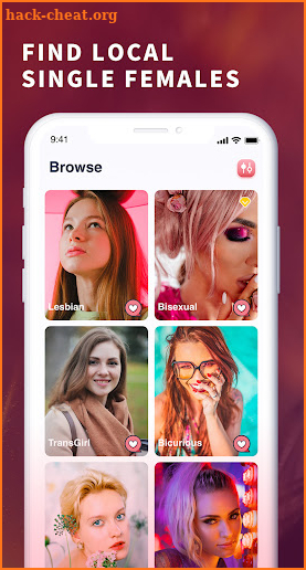 Lesbian Meet & Dating App Lesy screenshot