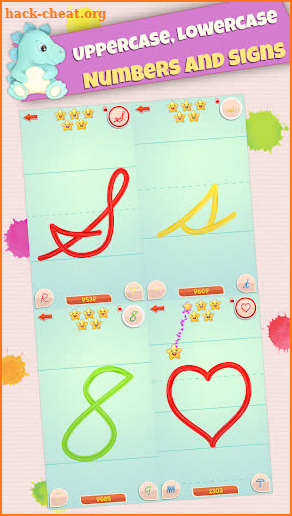 LetraKid Cursive: Alphabet Letters Writing Kids screenshot