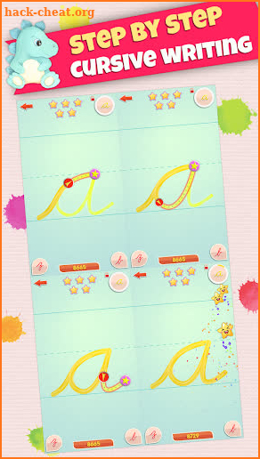 LetraKid Cursive: Alphabet Letters Writing Kids screenshot