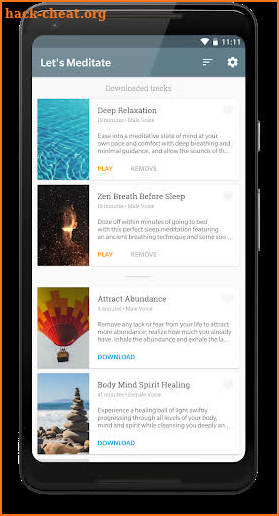 Let's Meditate: Sleep & Guided Meditation screenshot