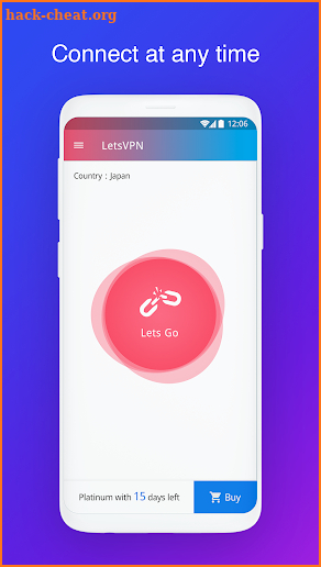 Lets VPN - The VPN that Always Connects screenshot