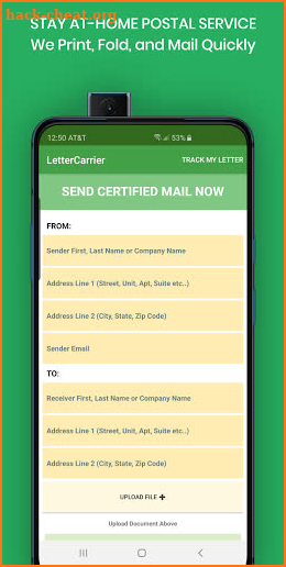 Letter Carrier - Certified Mail, First Class Mail screenshot