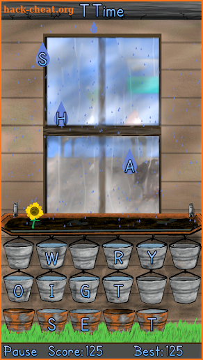 Letter Rain Free screenshot