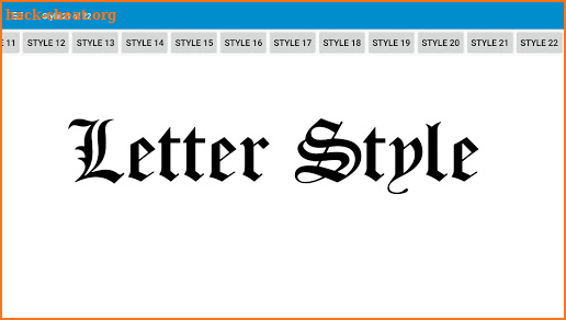 Letter Style PRO screenshot