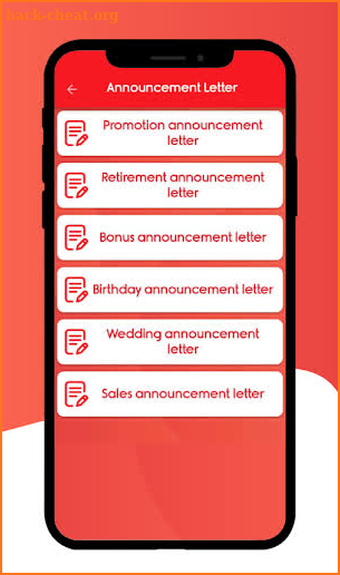 Letter Templates USA screenshot