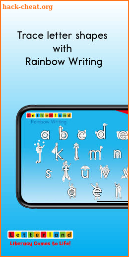 Letterland Rainbow Writing screenshot