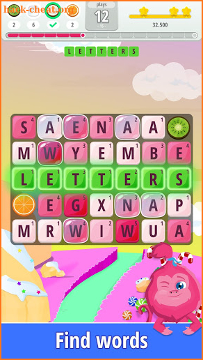 Letters Blast - Explosive Word Search Puzzle Fun screenshot