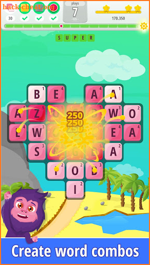 Letters Blast - Explosive Word Search Puzzle Fun screenshot