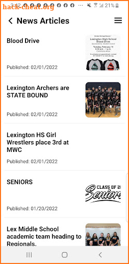 Lexington Bulldog App screenshot