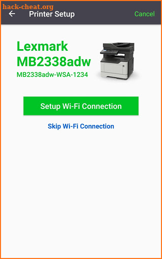 Lexmark Mobile Assistant screenshot