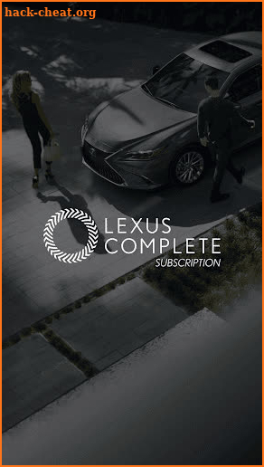 Lexus Complete Subscription screenshot