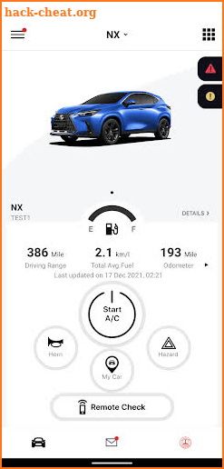 LEXUS CONNECT ME screenshot