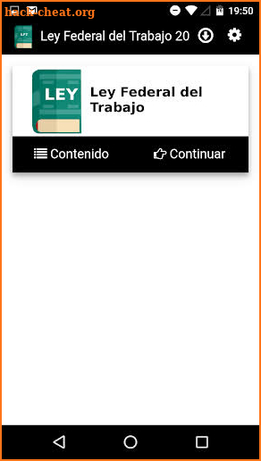 LFT 2019 - Ley Federal del Trabajo screenshot