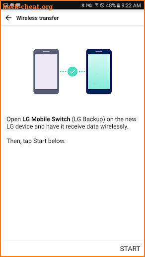 LG Mobile Switch (Sender) screenshot