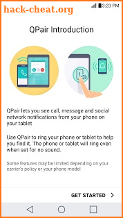 LG QPair screenshot