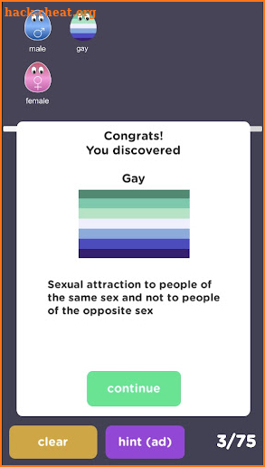 LGBT Quiz Flags Merge screenshot