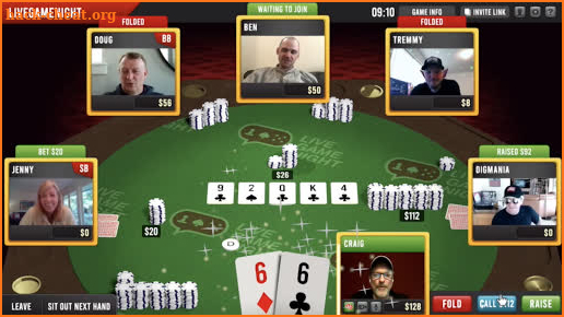 LGN Poker - Play Live Poker over Video! screenshot