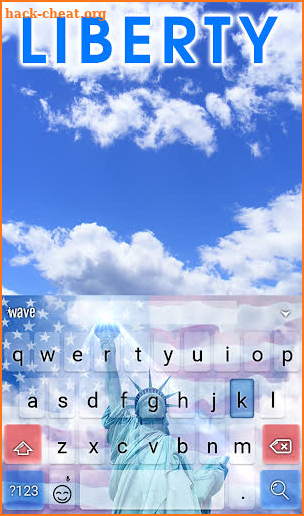 Liberty Animated Keyboard screenshot