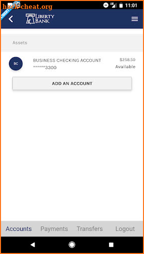 Liberty Bank Mobile screenshot