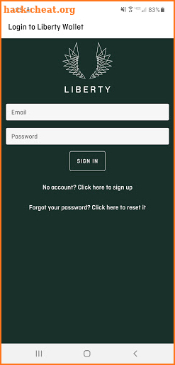 Liberty Wallet screenshot