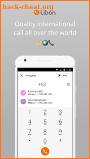 Libon - International calls screenshot