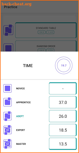 Librain: Schulte Table screenshot