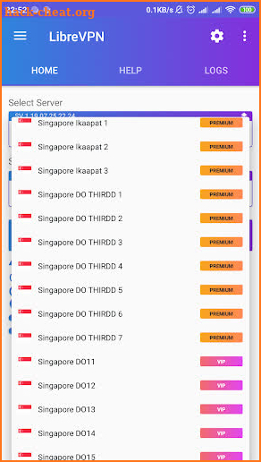 LibreVPN screenshot