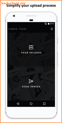 Libris Uploader screenshot