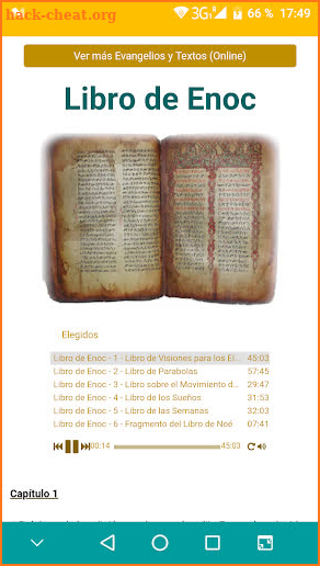 Libro de Enoc + Audiolibro screenshot