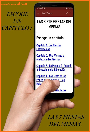 Libro las 7 Fiestas del Mesías Gratis screenshot