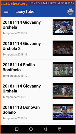 Licey App screenshot