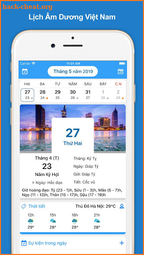Lịch Âm Dương Việt Nam screenshot