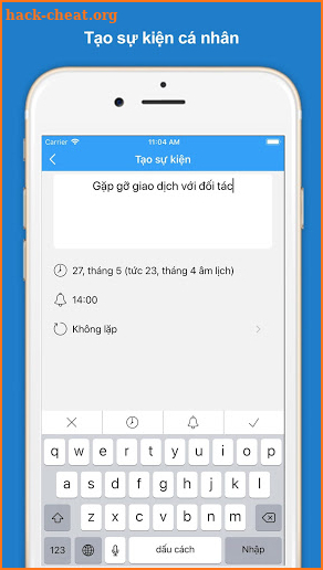 Lịch Âm Dương Việt Nam screenshot