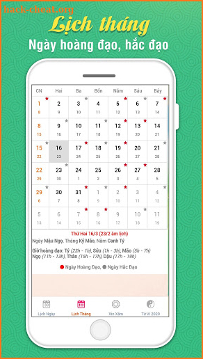 Lịch Âm - Lịch Vạn Niên - Lich Am screenshot