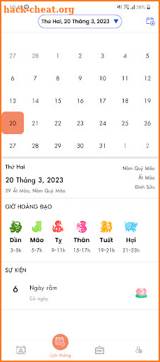 Lịch Thiên Niên Kỷ screenshot