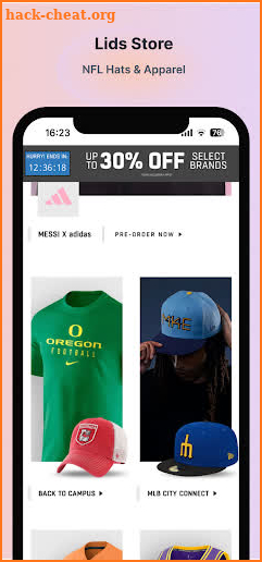 Lids - online Store screenshot