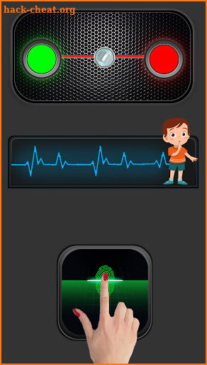 Lie Detector Simulator - Test Fingerprint Scanner screenshot