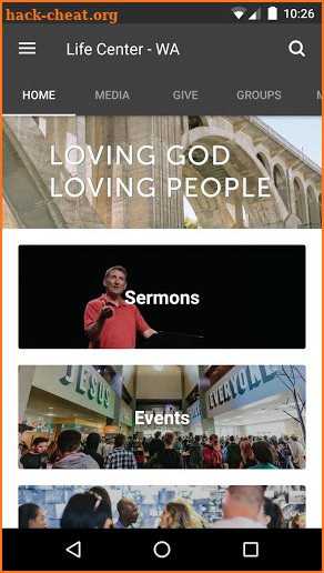 Life Center Church Spokane screenshot