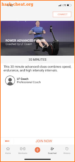 Life Fitness Connect screenshot