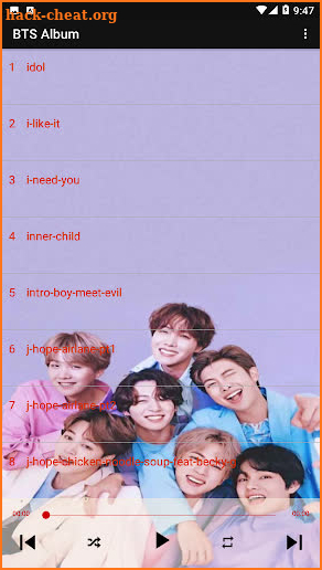 Life Goes On - BTS Song Offline screenshot