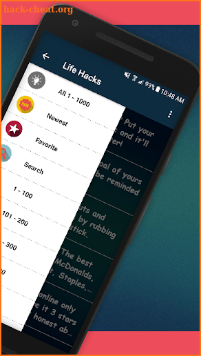 Life Hacks screenshot
