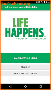 Life Happens Needs Calculator screenshot