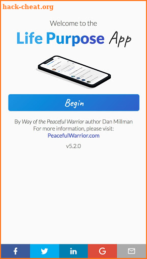 Life Purpose App screenshot