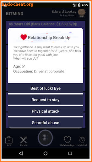 Life Simulator - Social Networking: BiTMiND screenshot