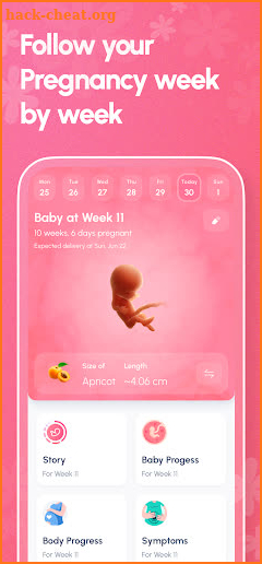 Lifeing - Pregnancy Tracker screenshot