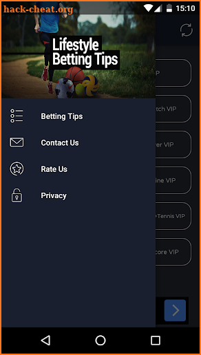 LifeStyle Betting Tips screenshot