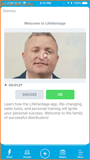 LifeVantage screenshot