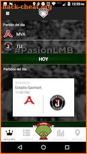 Liga Mexicana de Beisbol LMB screenshot