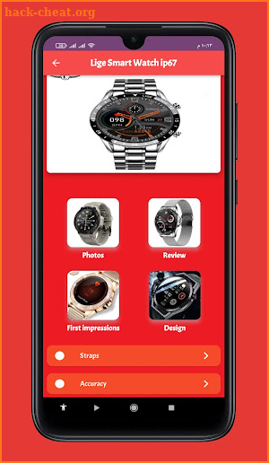 Lige Smart Watch ip67 screenshot