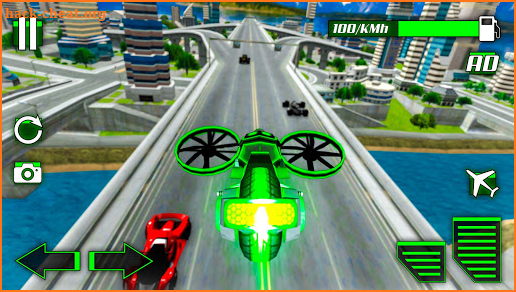 Light Bike Flying Stunts screenshot